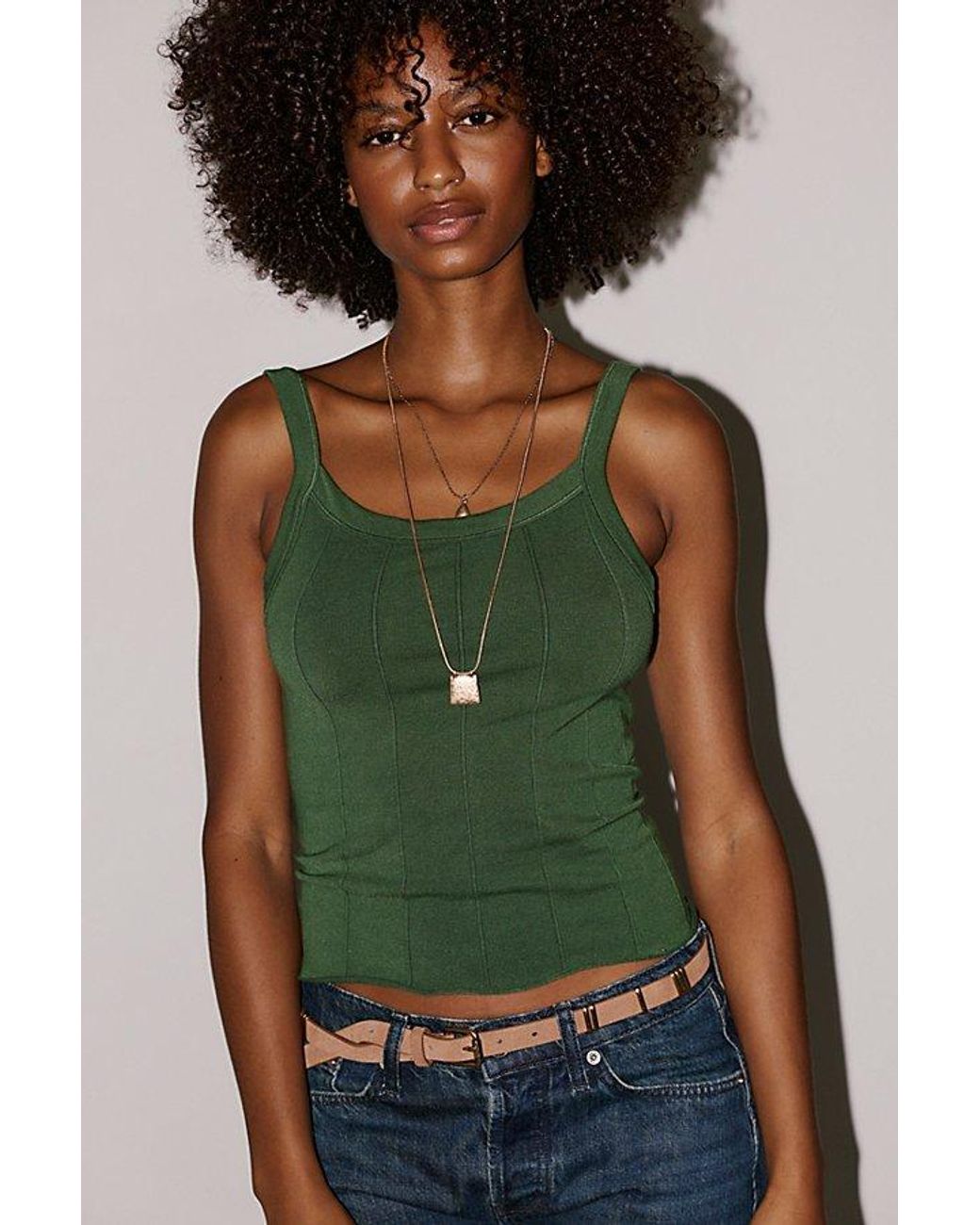 Intimately By Free People Blue So Soft Seamless Modal Scoop-Neck Cami By