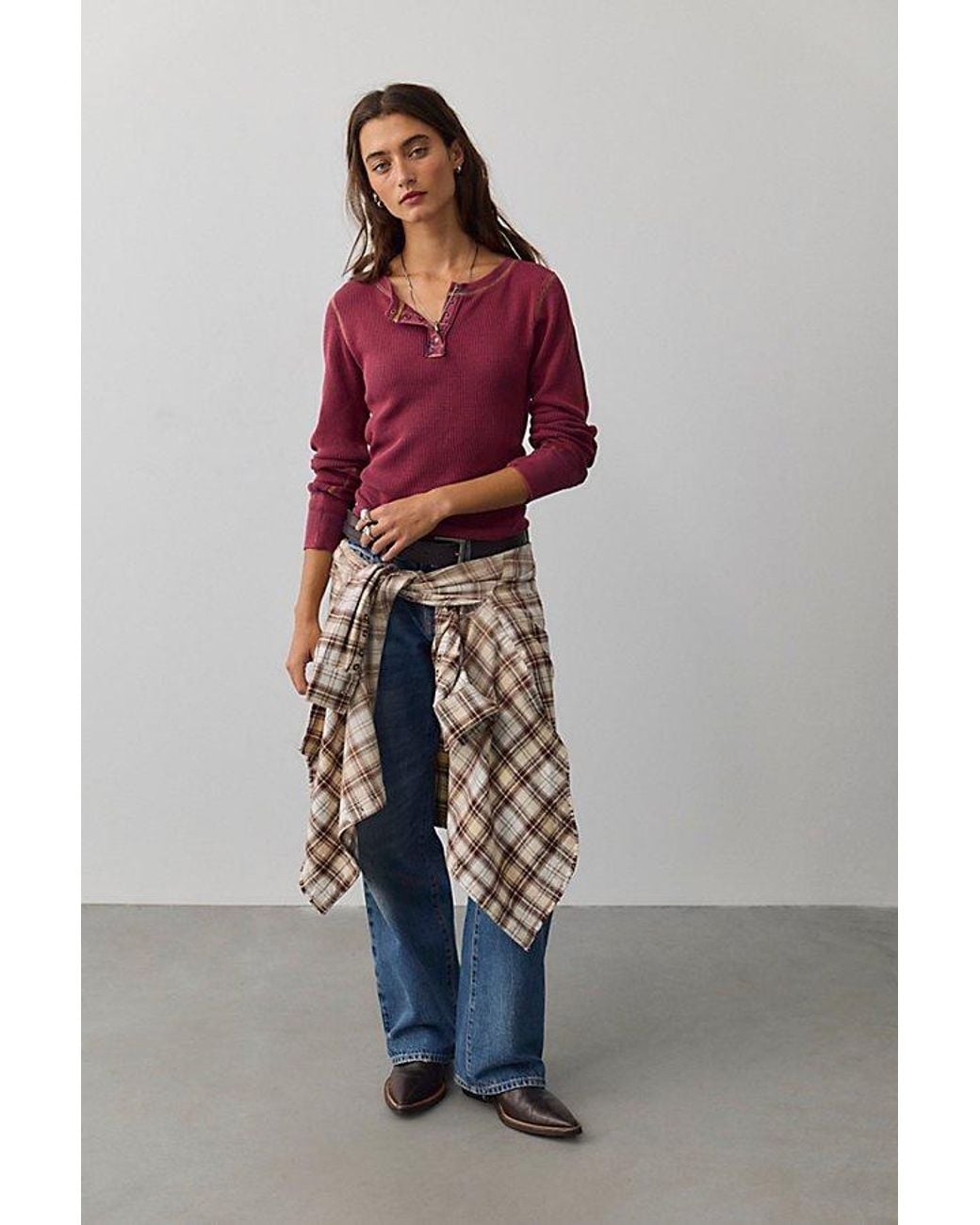 Free People Red Skye Henley