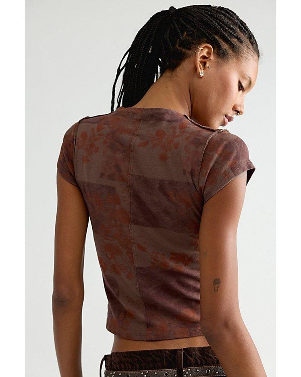 Ragabond Brown Canal Street Tee By