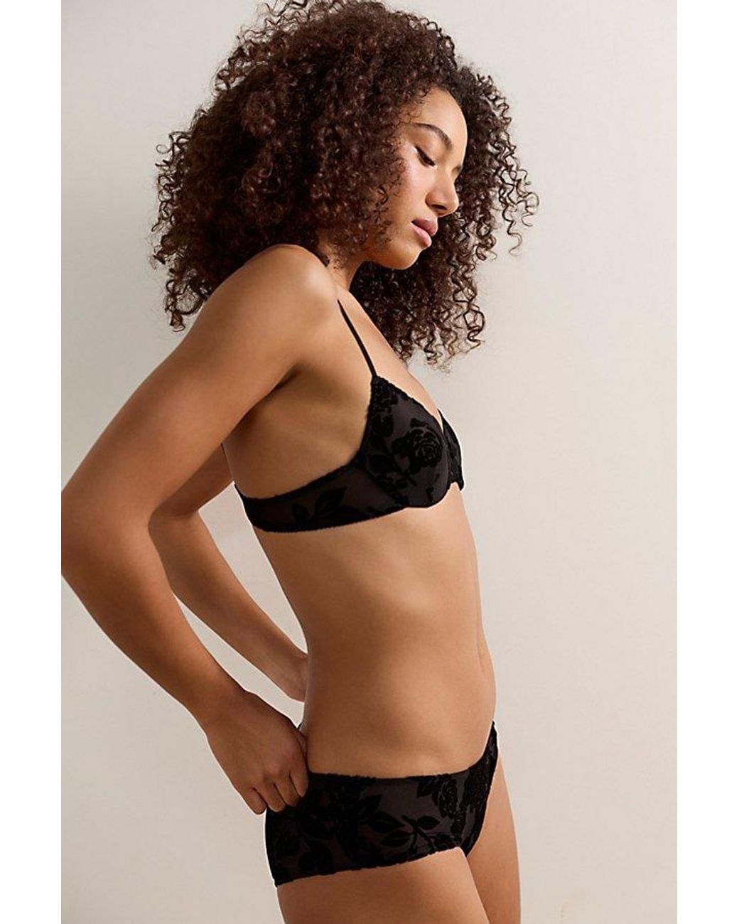 Only Hearts Black Bed Of Roses Underwire Bra