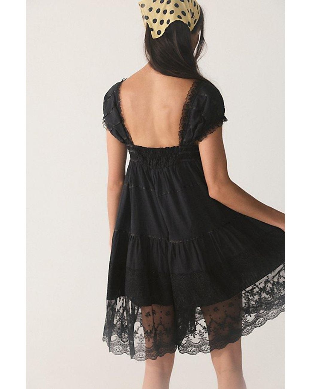 Intimately By Free People Black One Of A Kind Romper By