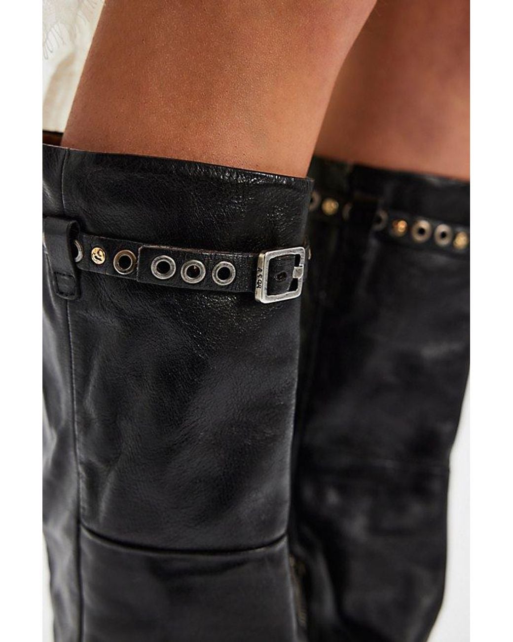 A.s.98 Pink Joyride Foldover Boots