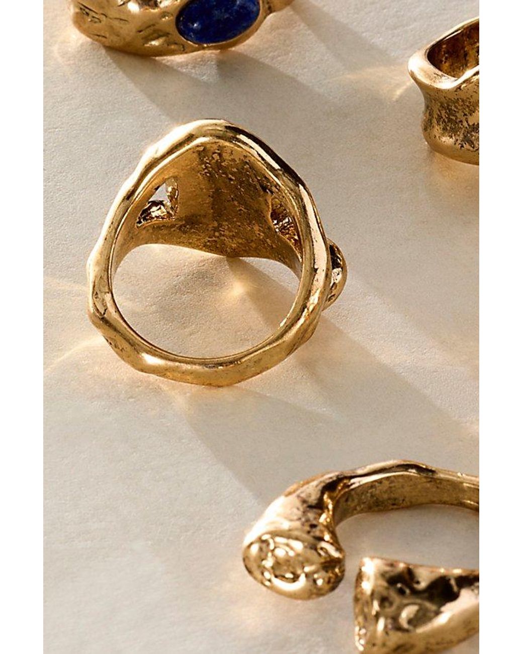 Free People Natural Ring Ring Set