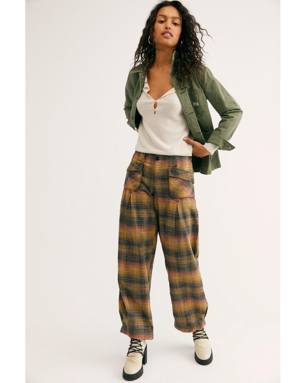 Free People Cotton Birch Wide Leg Pant 