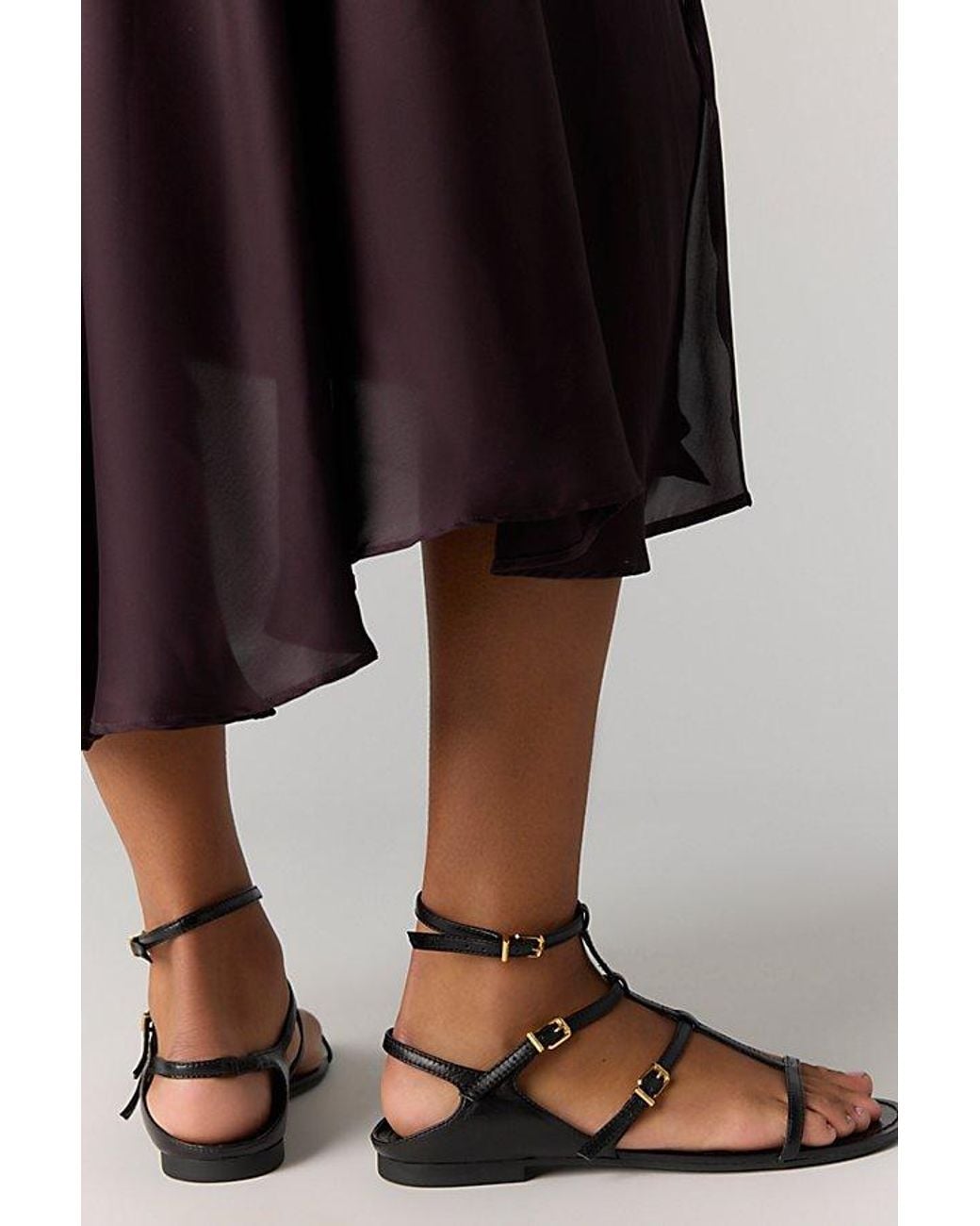 Vicenza Brown Parkside Strappy Sandals By