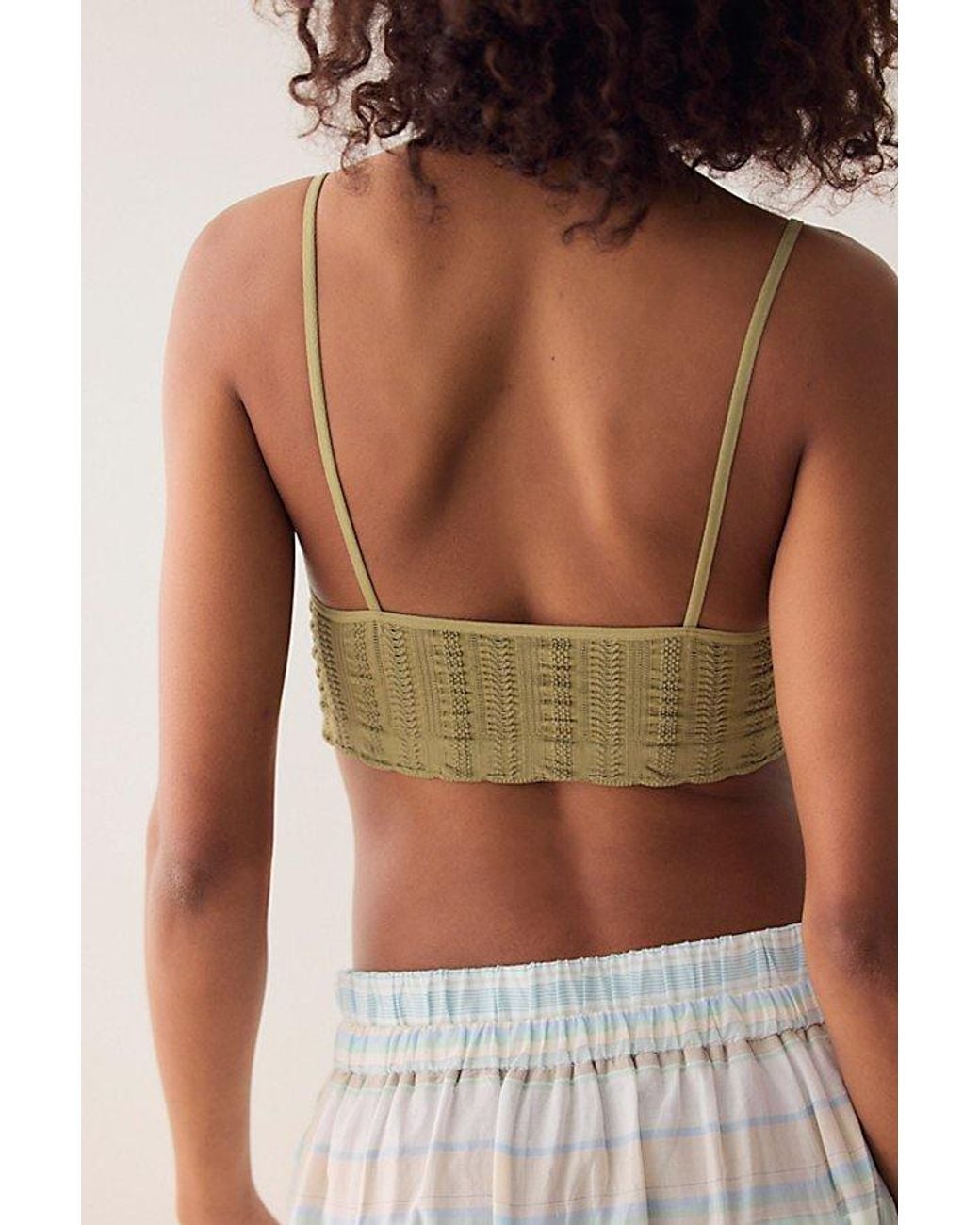 Intimately By Free People Brown Heirloom Seamless Bralette