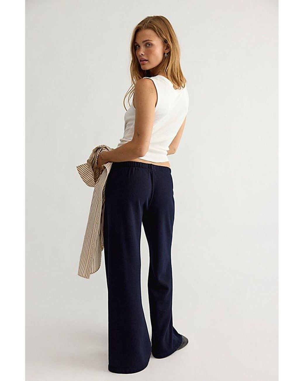 Citizens of Humanity Blue Nora Knit Pull-On Pants