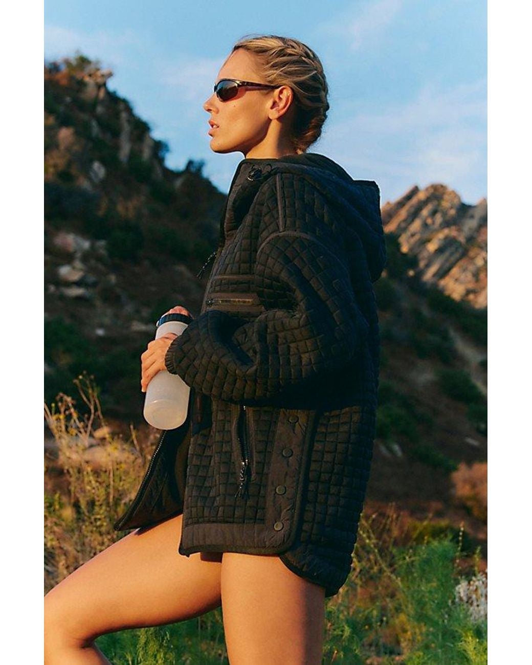 Fp Movement Black Square Up Jacket