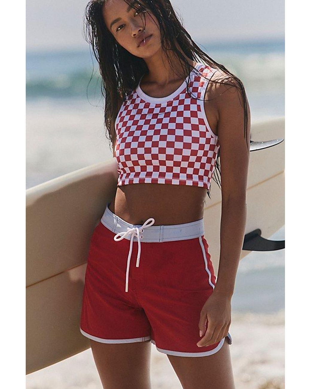 Salt Gypsy Red Sessions Board Shorts