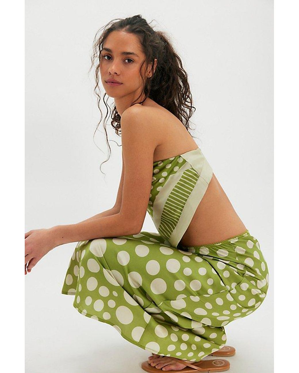 Free People Green Fabian Set