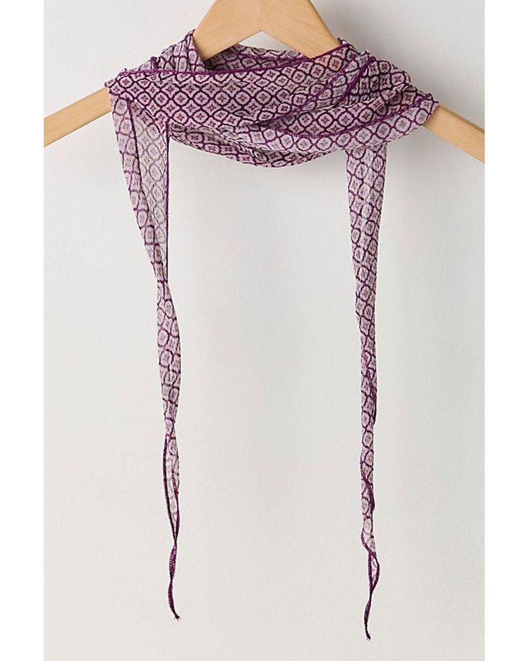 Free People Multicolor Xl Ultra Skinny Scarf