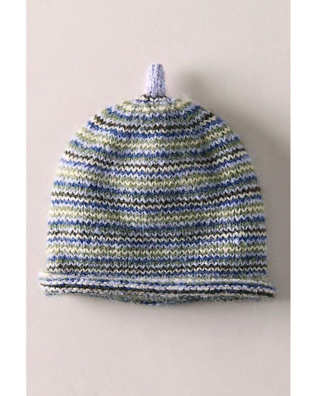 Free People Blue Candy Land Pixie Beanie
