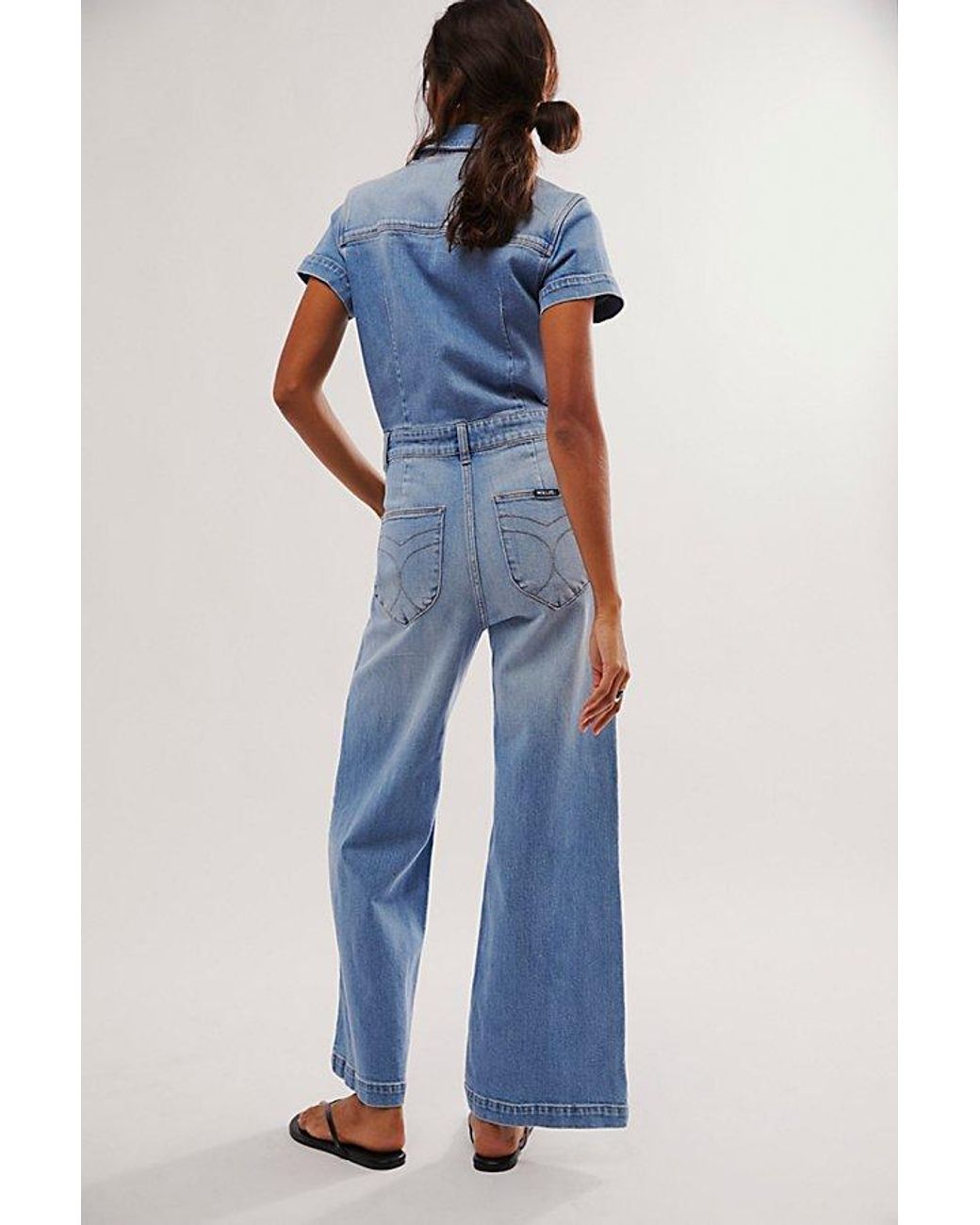 Rolla s Sailor Jumpsuit in Blue Lyst UK