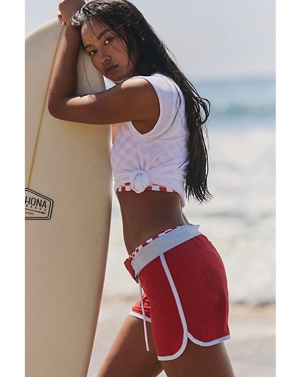 Salt Gypsy Red Sessions Board Shorts