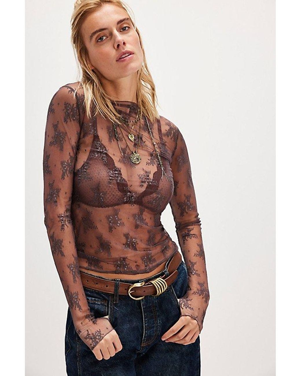 Intimately By Free People Red Lady Lux Layering Top By