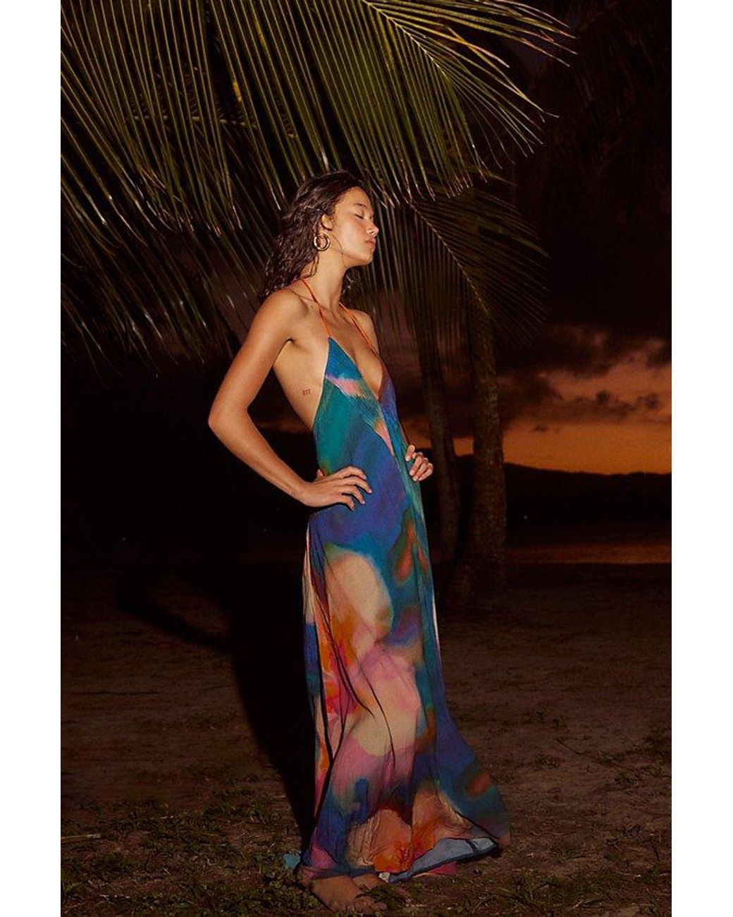catalina maxi dress free people Free People Catalina Velvet Maxi Dress