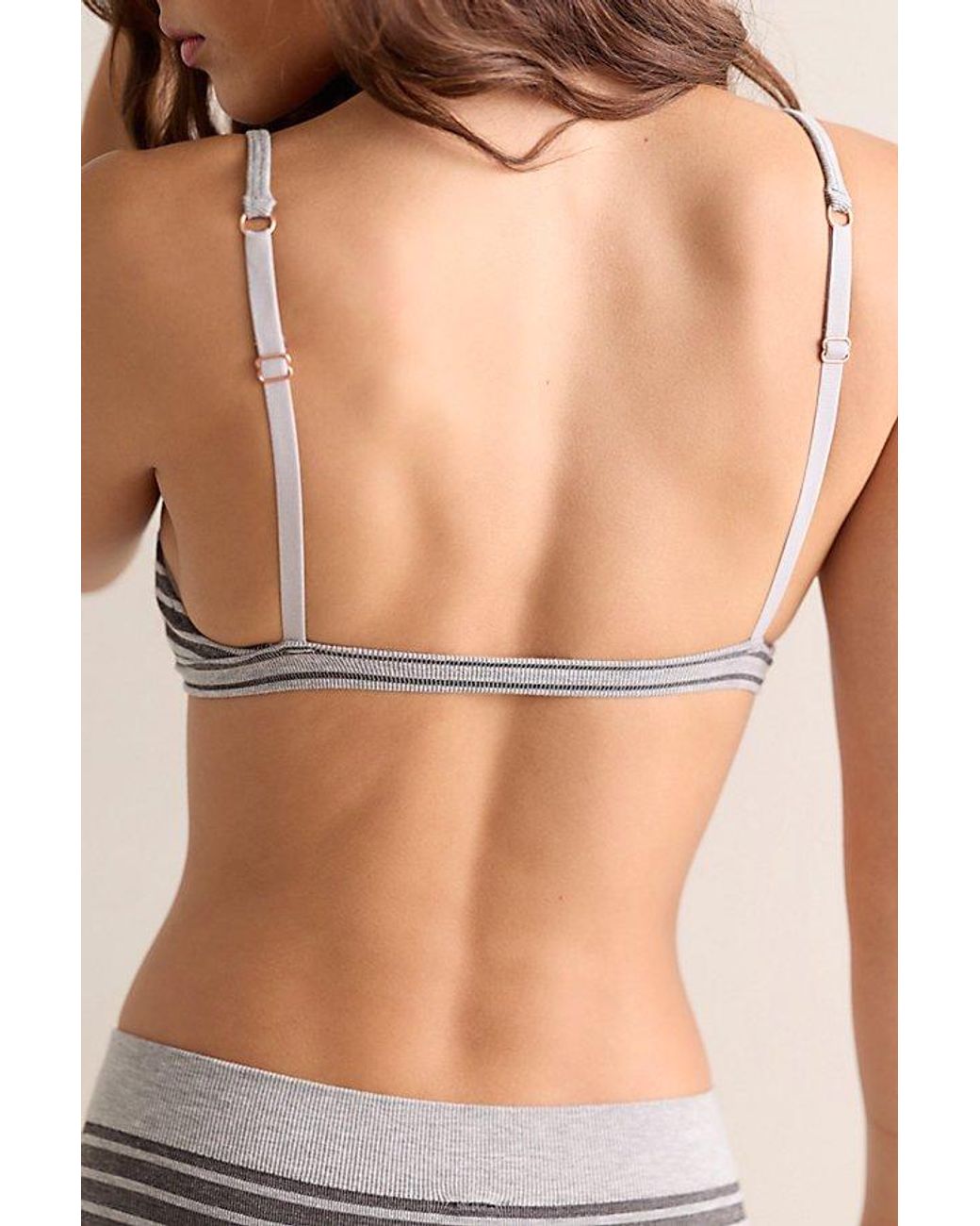 Intimately By Free People Multicolor Just Enough Stripe Bralette By