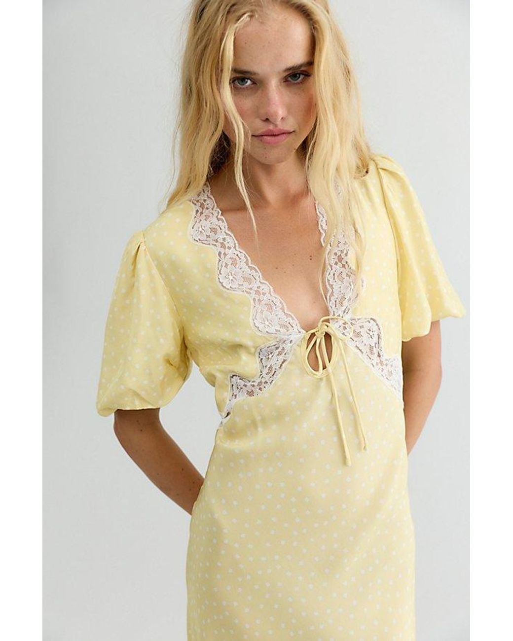 ROAME. Yellow Sunny Maxi Dress