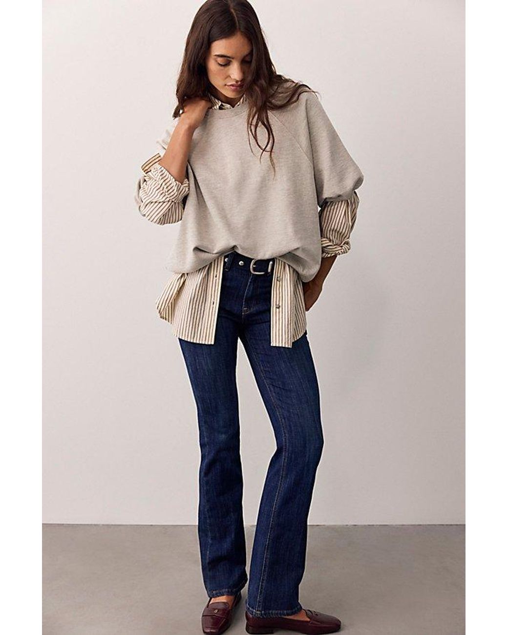 Free People Multicolor Better On Sweatshirt