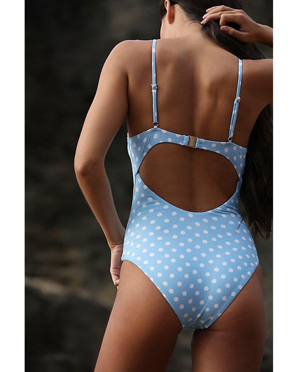 Rhythm Green Sierra Floral Tie Front One-Piece Swimsuit