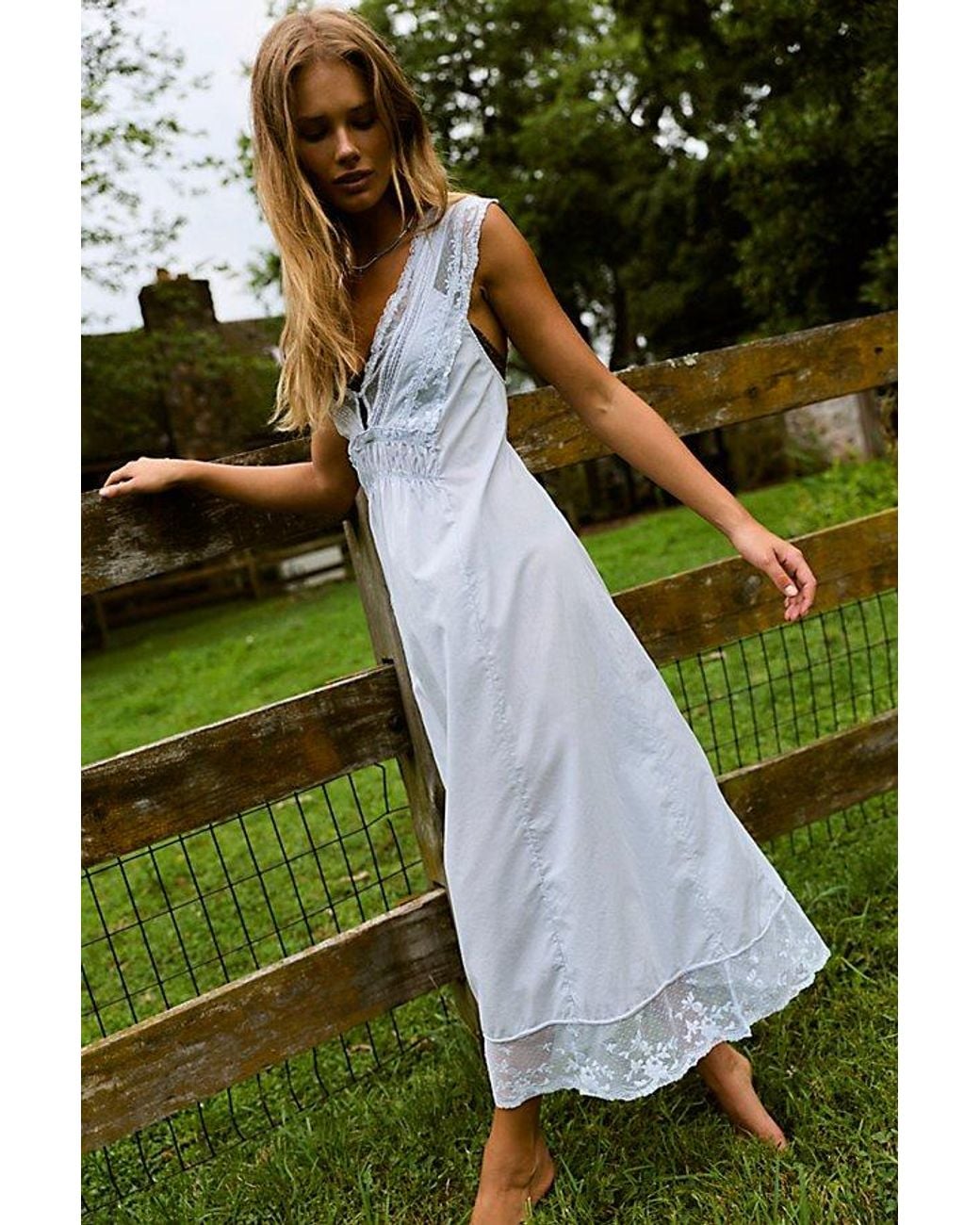 Intimately By Free People Green Stardust Nightie