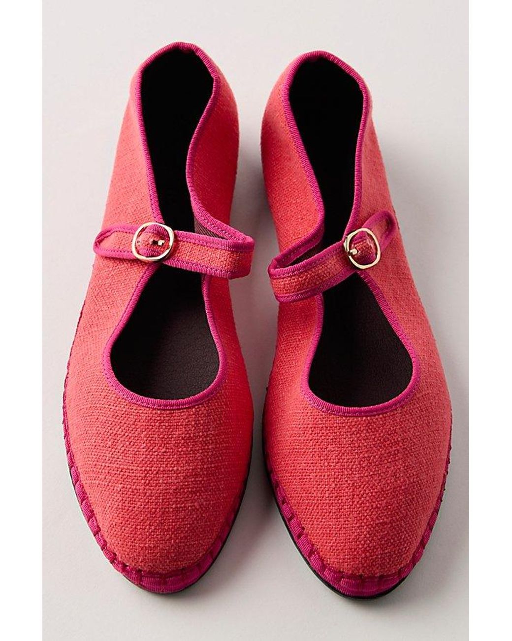 Flabelus Blue Happy Place Mary Janes By