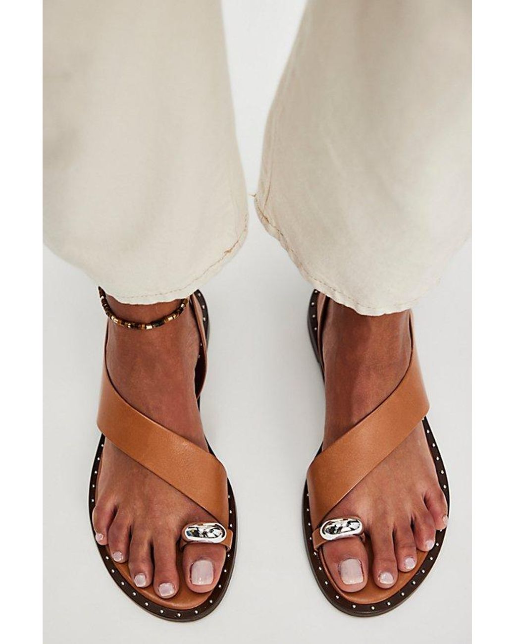 Vicenza Natural Carmel By The Sea Sandals By