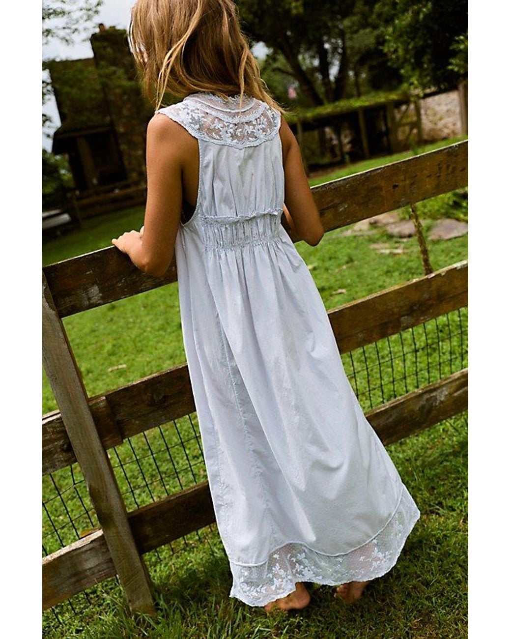 Intimately By Free People Green Stardust Nightie