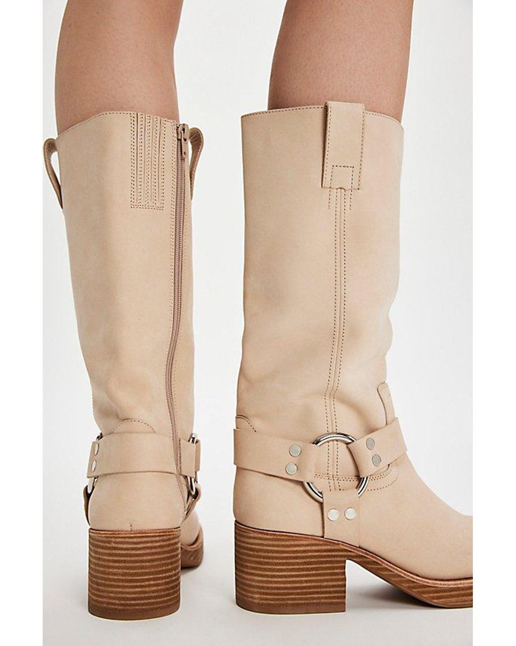Jeffrey Campbell Kira Harness Boots in Brown | Lyst