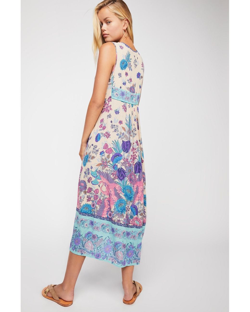 Free People Siren Song Boho Midi Dress By Spell And The