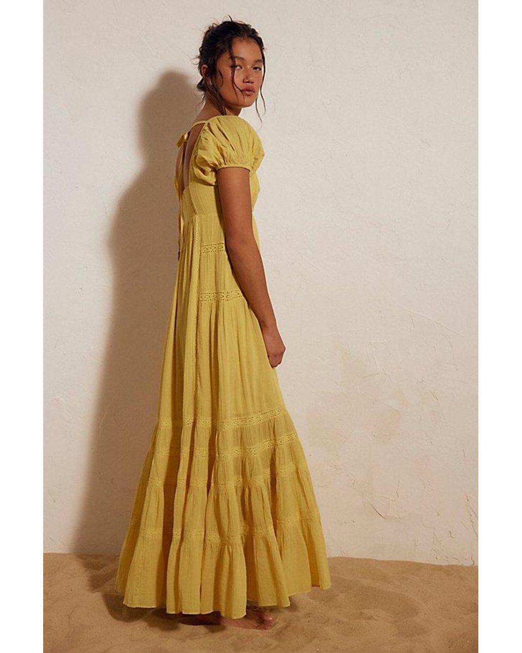 free-est Natural Aura Maxi Dress By