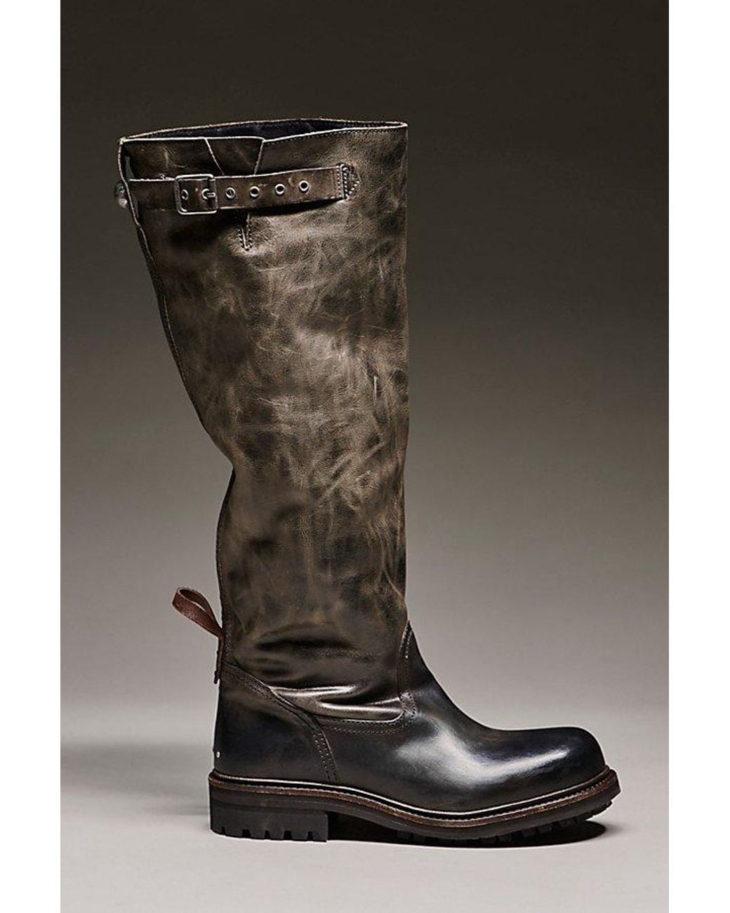Free People Green Rapids Riding Boots Shoe