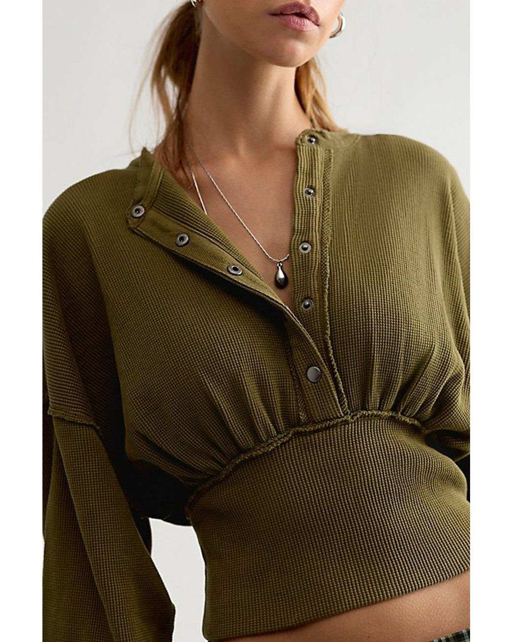 Free People Multicolor Briar Henley