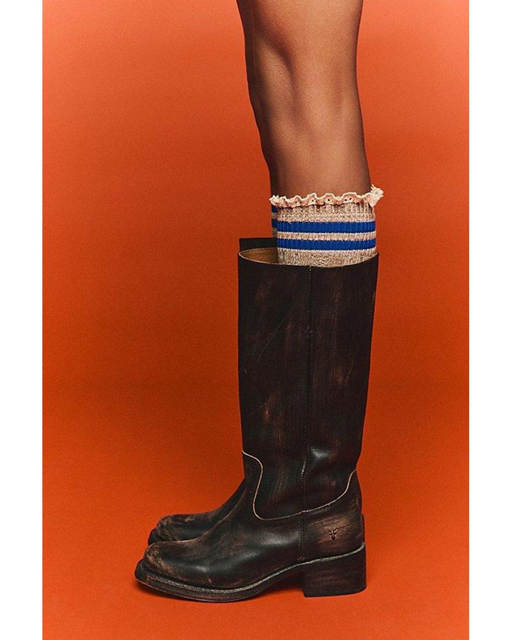 Frye Multicolor For Free People Campus 14L Boots