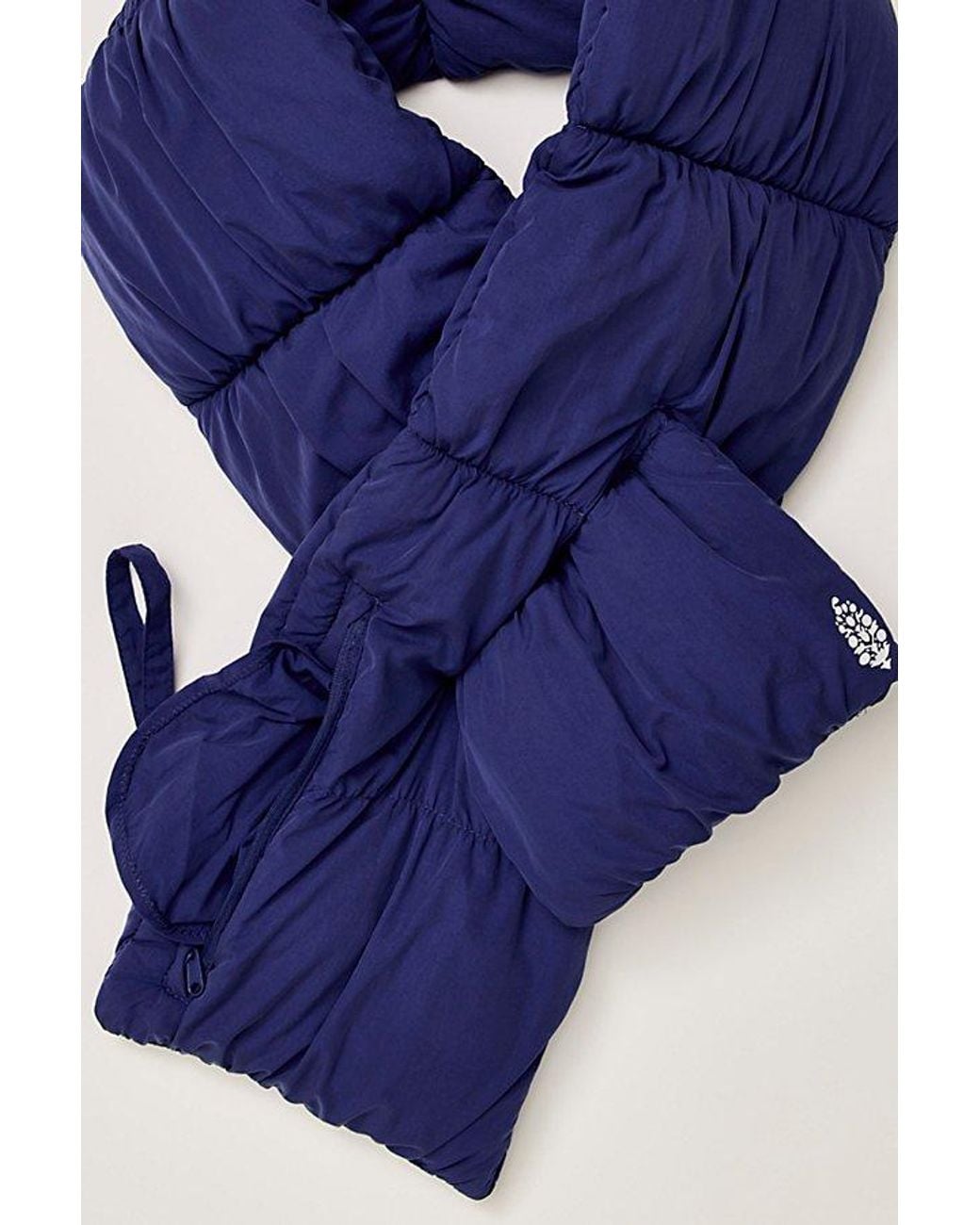 Fp Movement Blue Pixie Packable Puffer Scarf