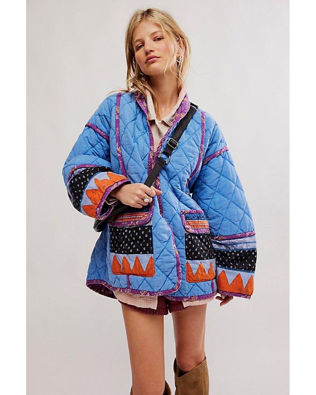 【Free People】WINNIE ジャケット free-people-Dutch-Blue-Combo-