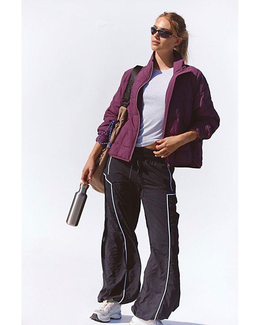 Fp Movement Purple Pippa Packable Puffer Jacket