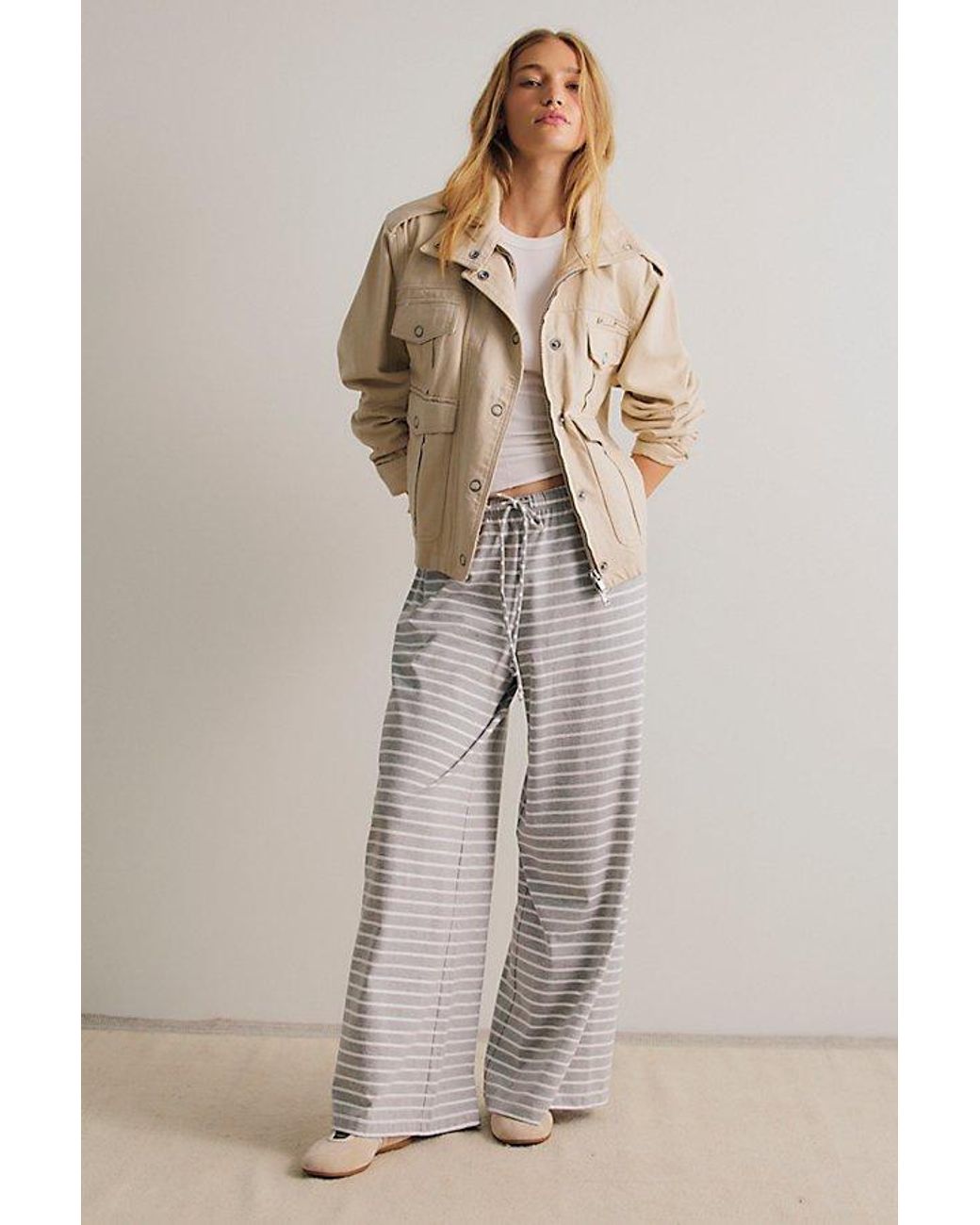 Intimately By Free People Natural Out And About Trousers By