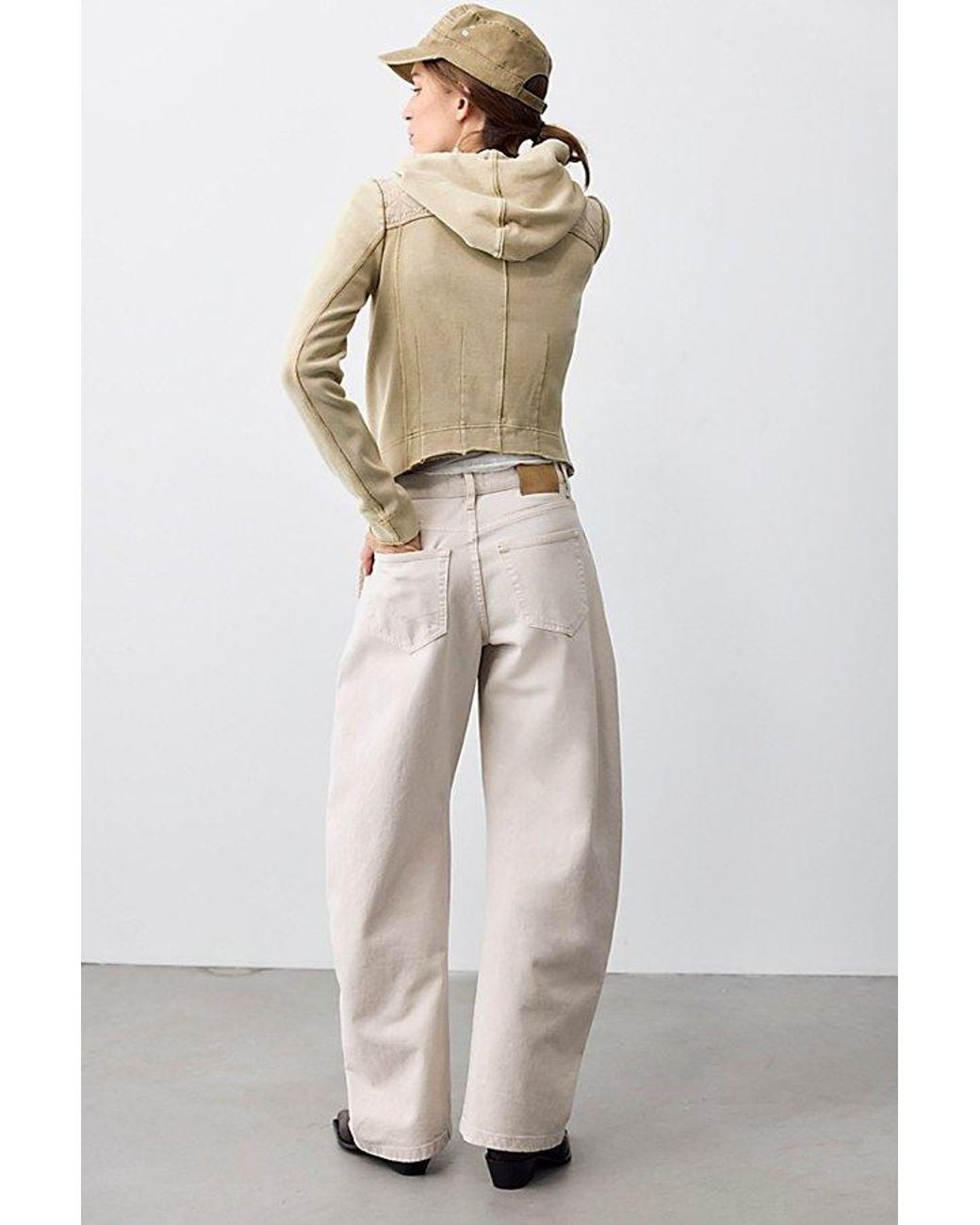 Free People Natural Golden Hour Trouser Jeans