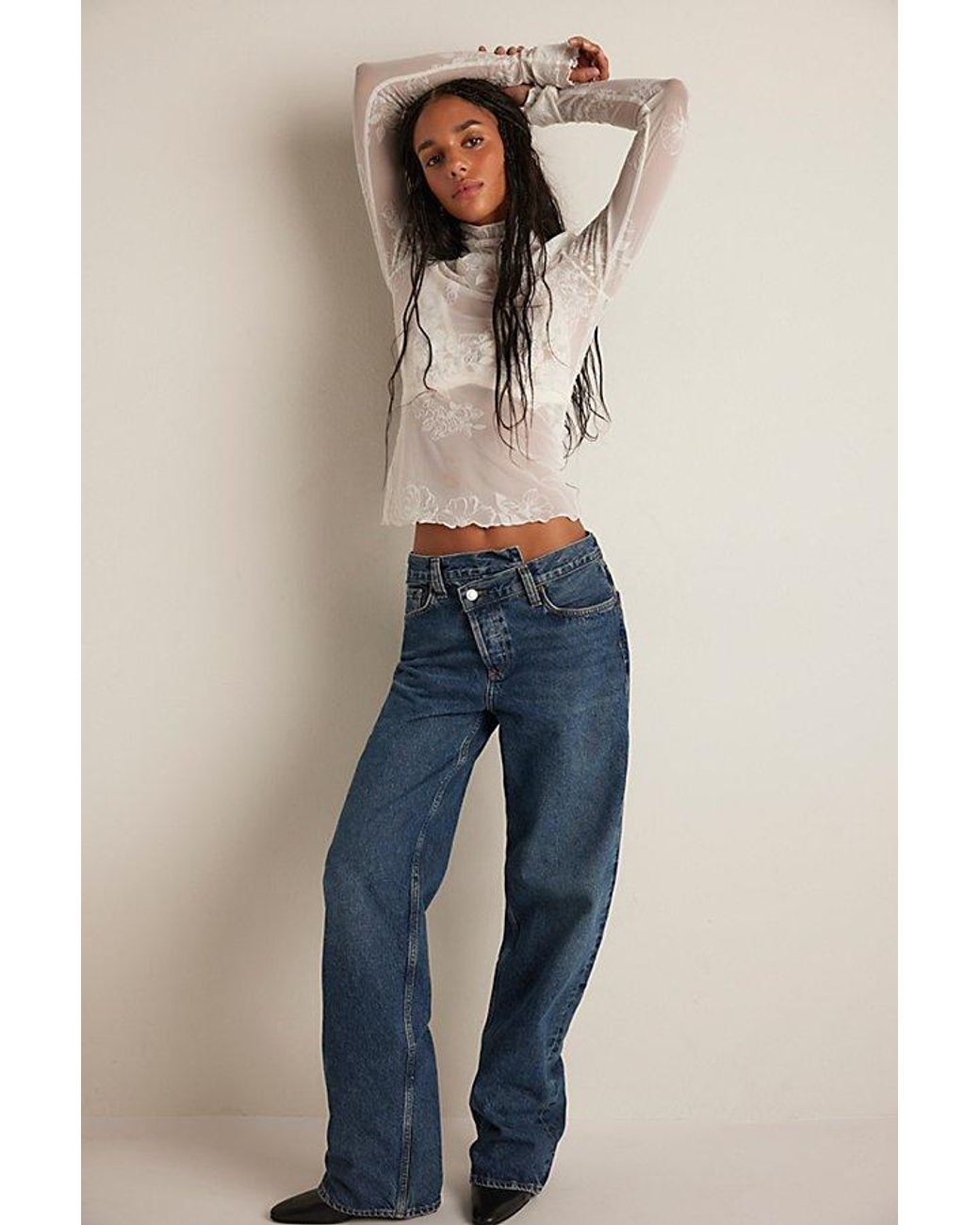 Intimately By Free People White You Decide Long Sleeve By
