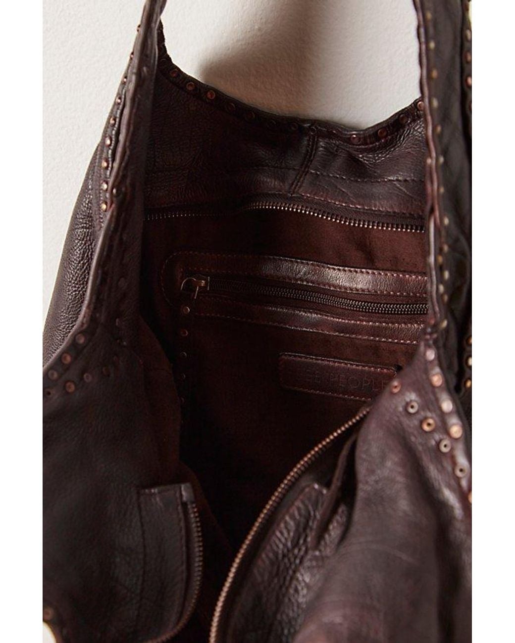 Free People Black Sawyer Stud Tote