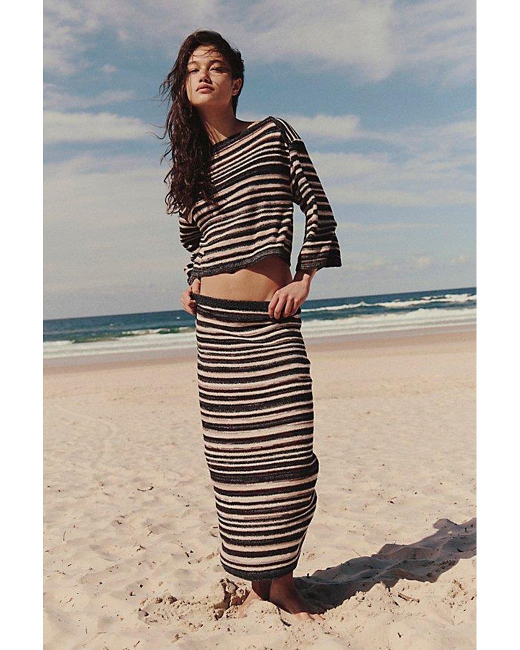 free-est Black Sunbeam Sweater Set By