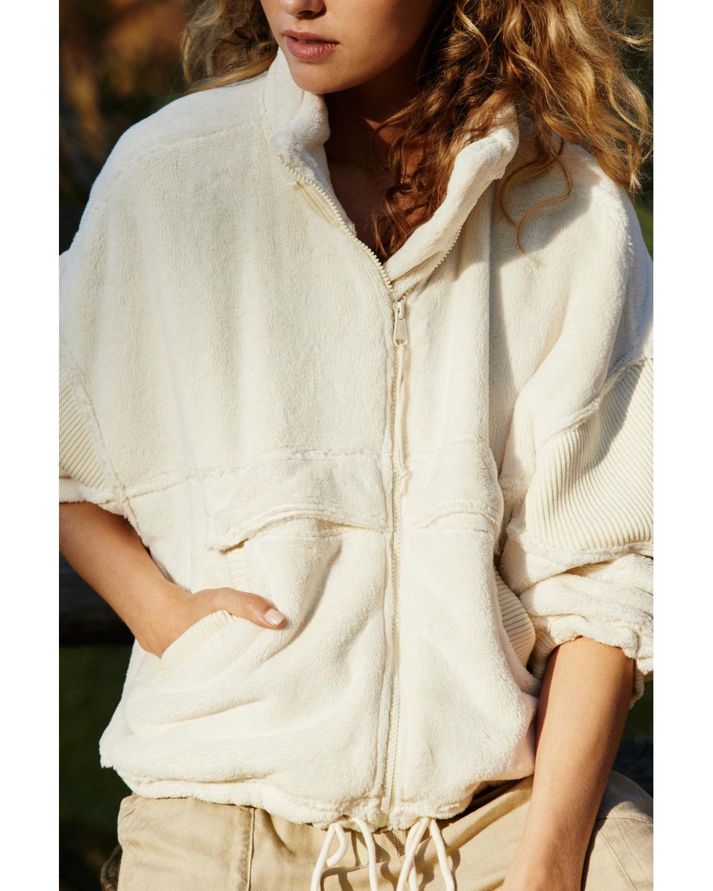 free people seeing stars fleece