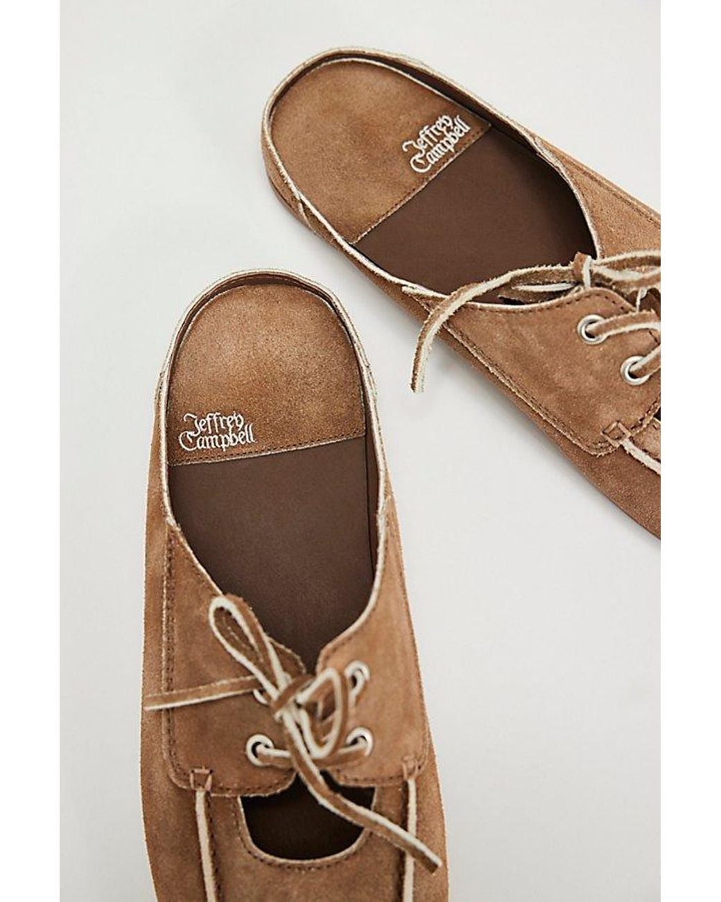 Jeffrey Campbell Blue Yachting Day Boat Mules By