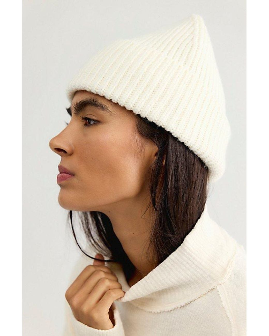 Free People Green So Marled Cotton Beanie