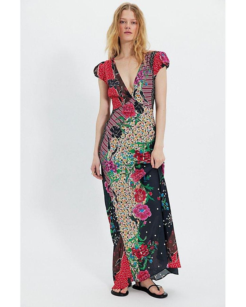 knee length dresses for ladies Sundrenched Solid Maxi Dress- Clay ~ Free People  Arizonia Rose