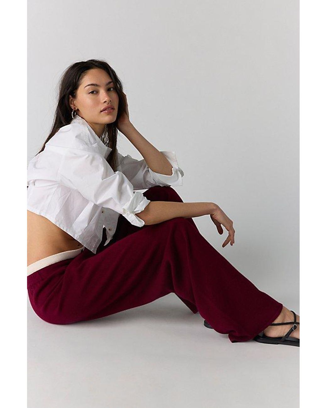 Artless Layered Cashmere Pants