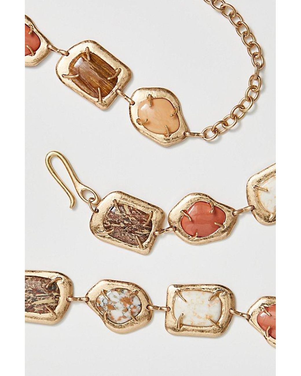 Free People Natural Summer Solstice Stone Belt