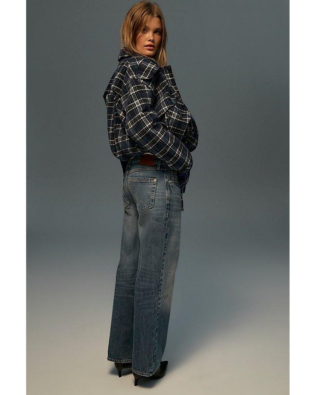 Free People Gray Tennessee Low-Rise Boyfriend Jeans