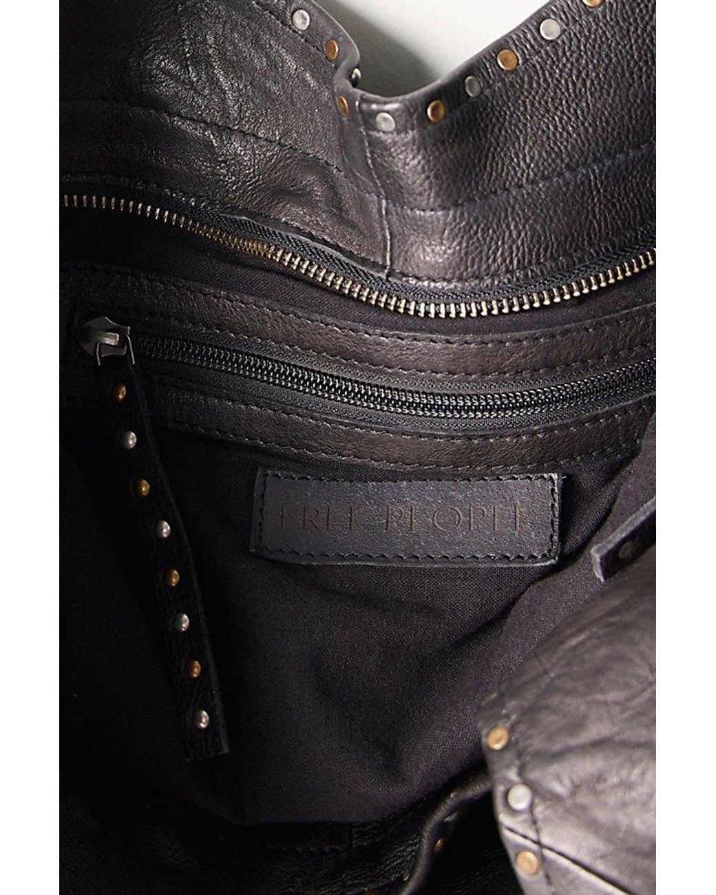 Free People Blue Sawyer Stud Tote